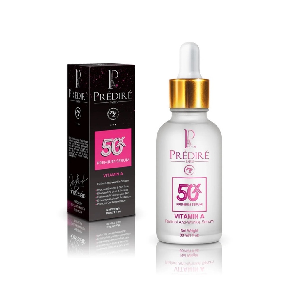 Prédiré Paris Vitamin A Retinol Serum - Gold and White